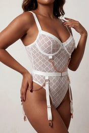 Body pour femme - WILD Blanc