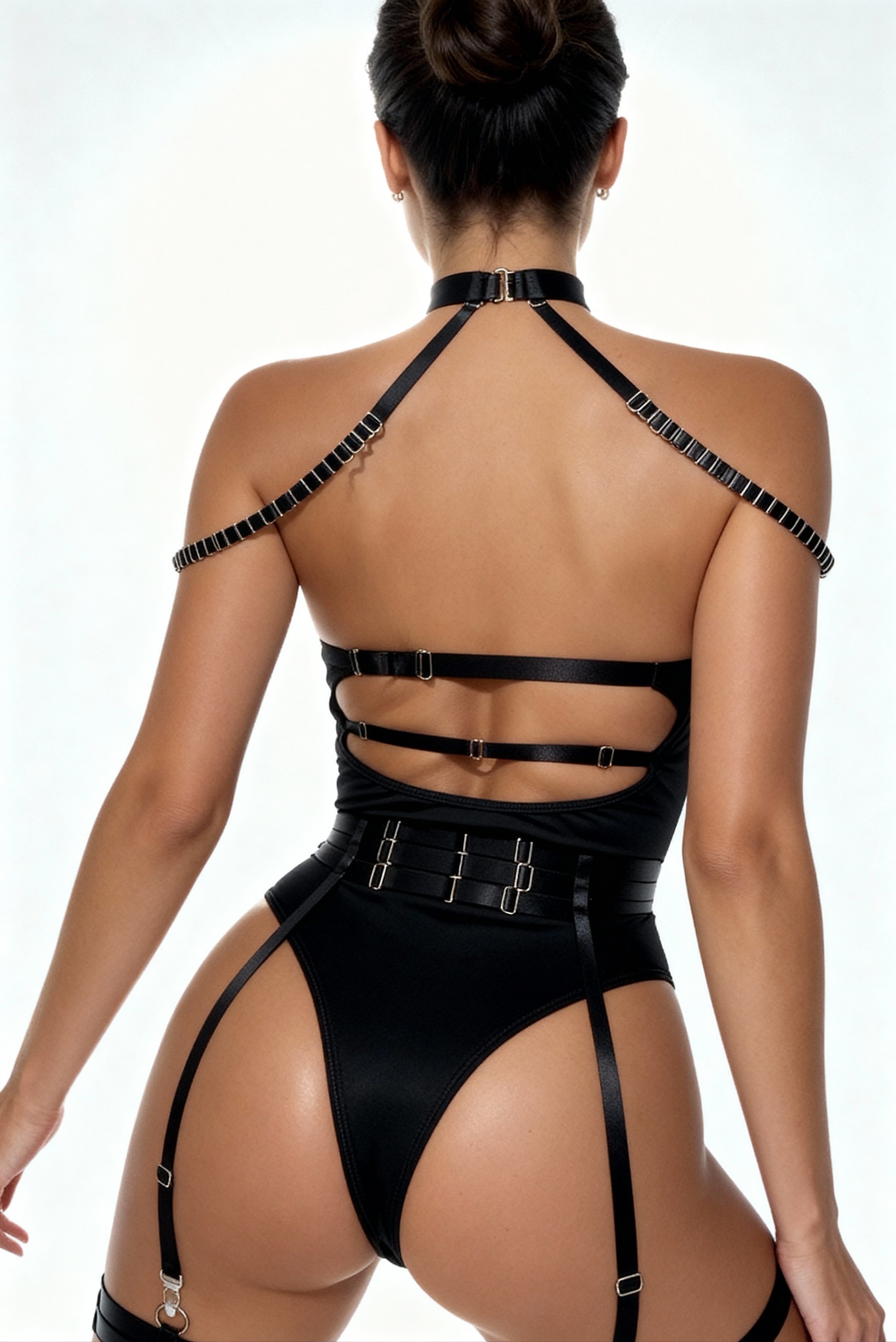 Body avec porte-jarretelles - MILLA